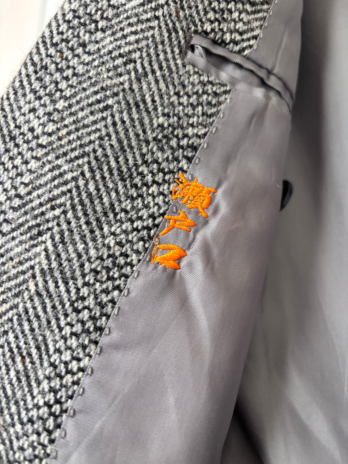 빈티지 버버리 트위드 자켓 상품이미지6