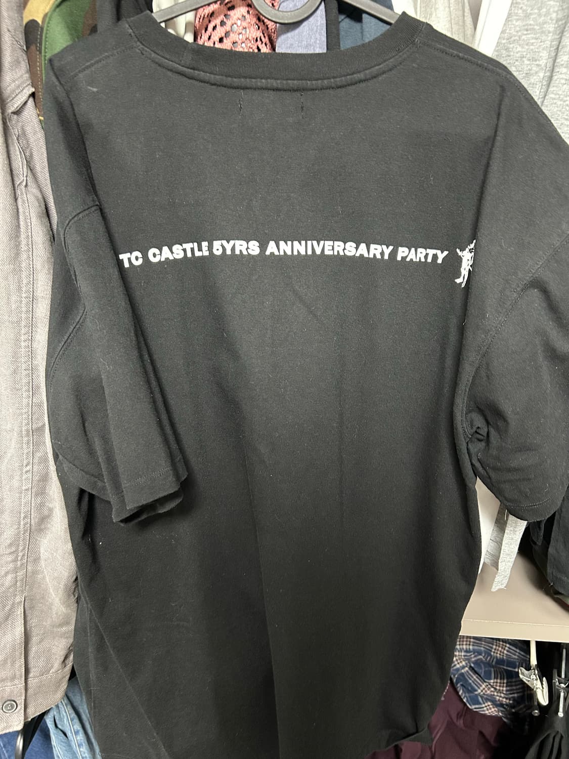 떠그클럽 5주년 반팔 상품이미지2