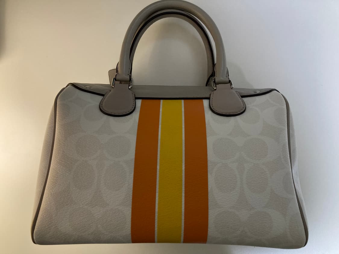 코치 Coach 바시티 스트라이프 시그니처 미니 베넷 사첼 백 상품이미지2