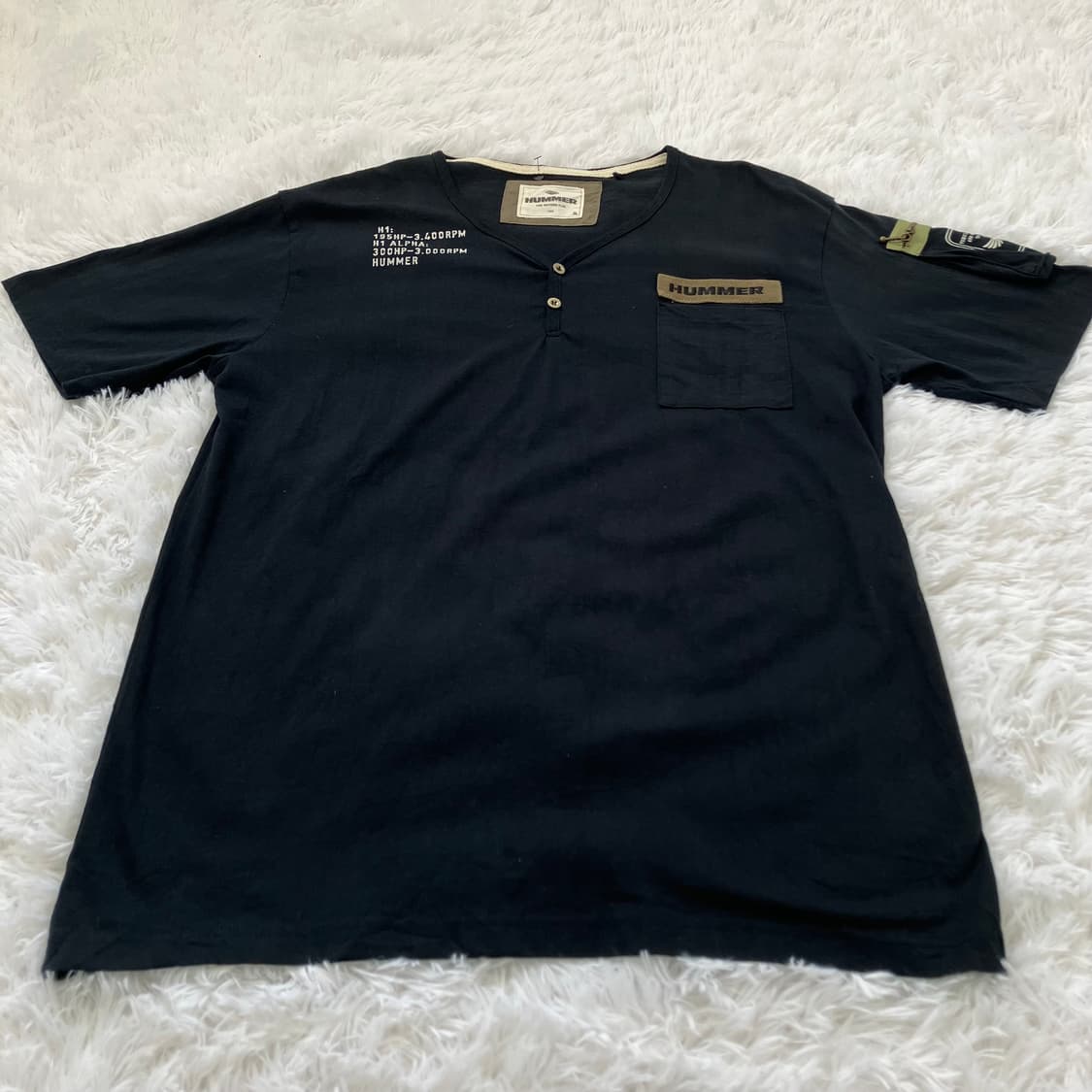 빈티지 험멜 지프 반팔 881 y2k 스트릿 모리 갸루 일본빈티지 펑  상품이미지3