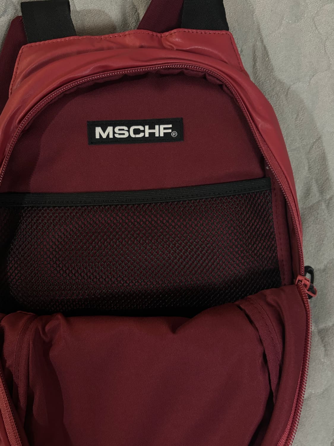미스치프 롬버스 미니 백팩 페이디드 레드 상품이미지4