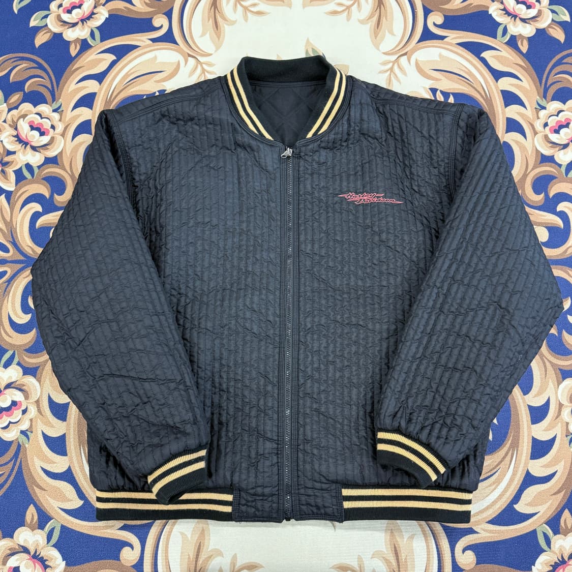 (XL)00s 할리데이비슨 리버서블 양면자켓(블랙) 상품이미지5