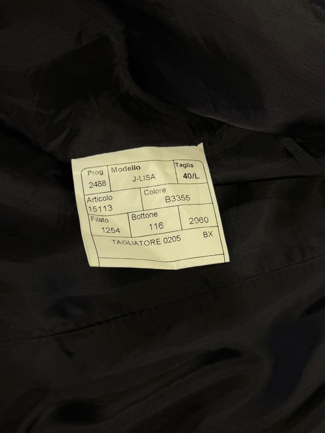 딸리아또레 핀초크 스트라이프 자켓 55~66 상품이미지9