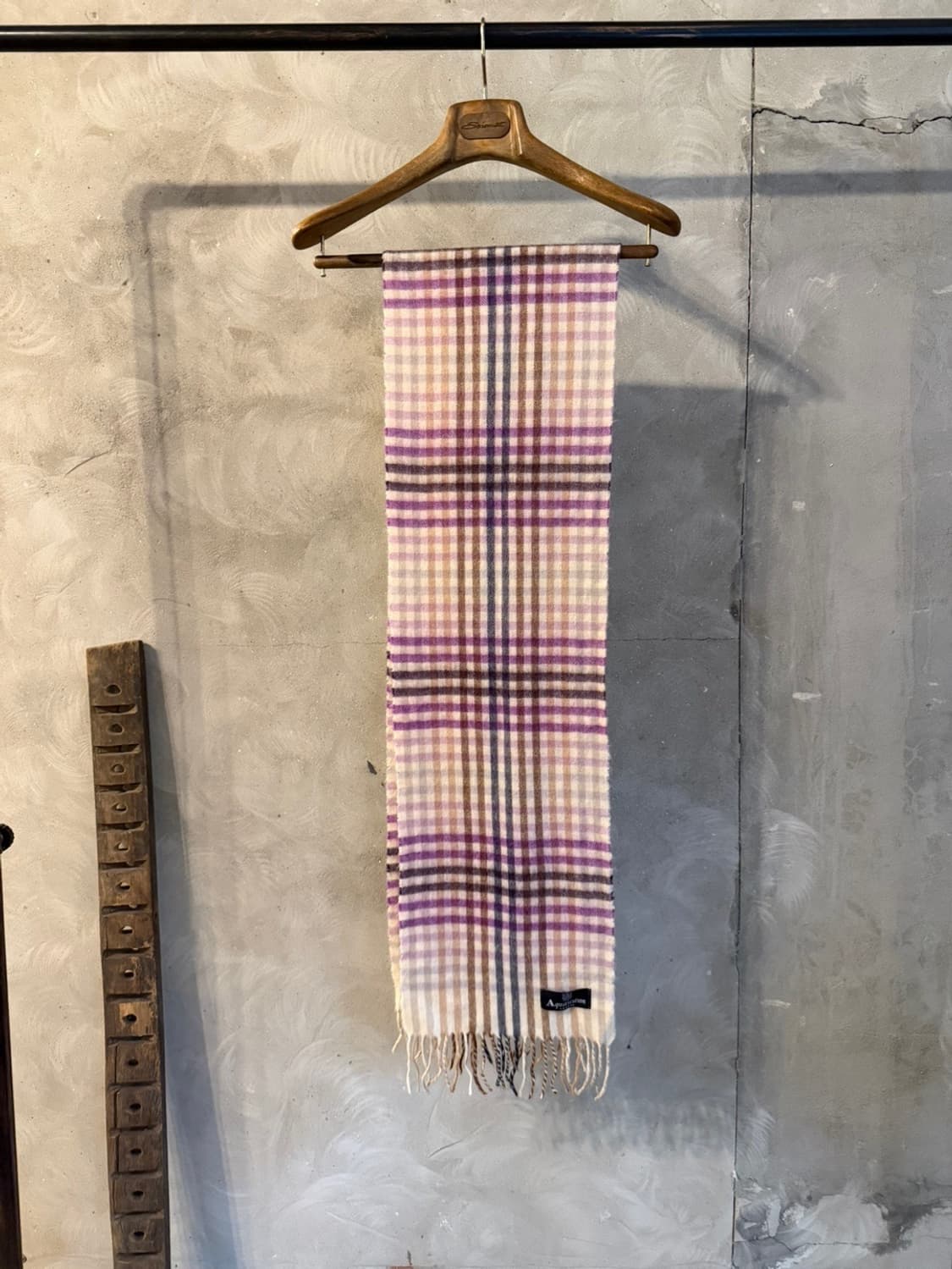 아쿠아스큐텀 캐시미어 머플러 상품이미지5