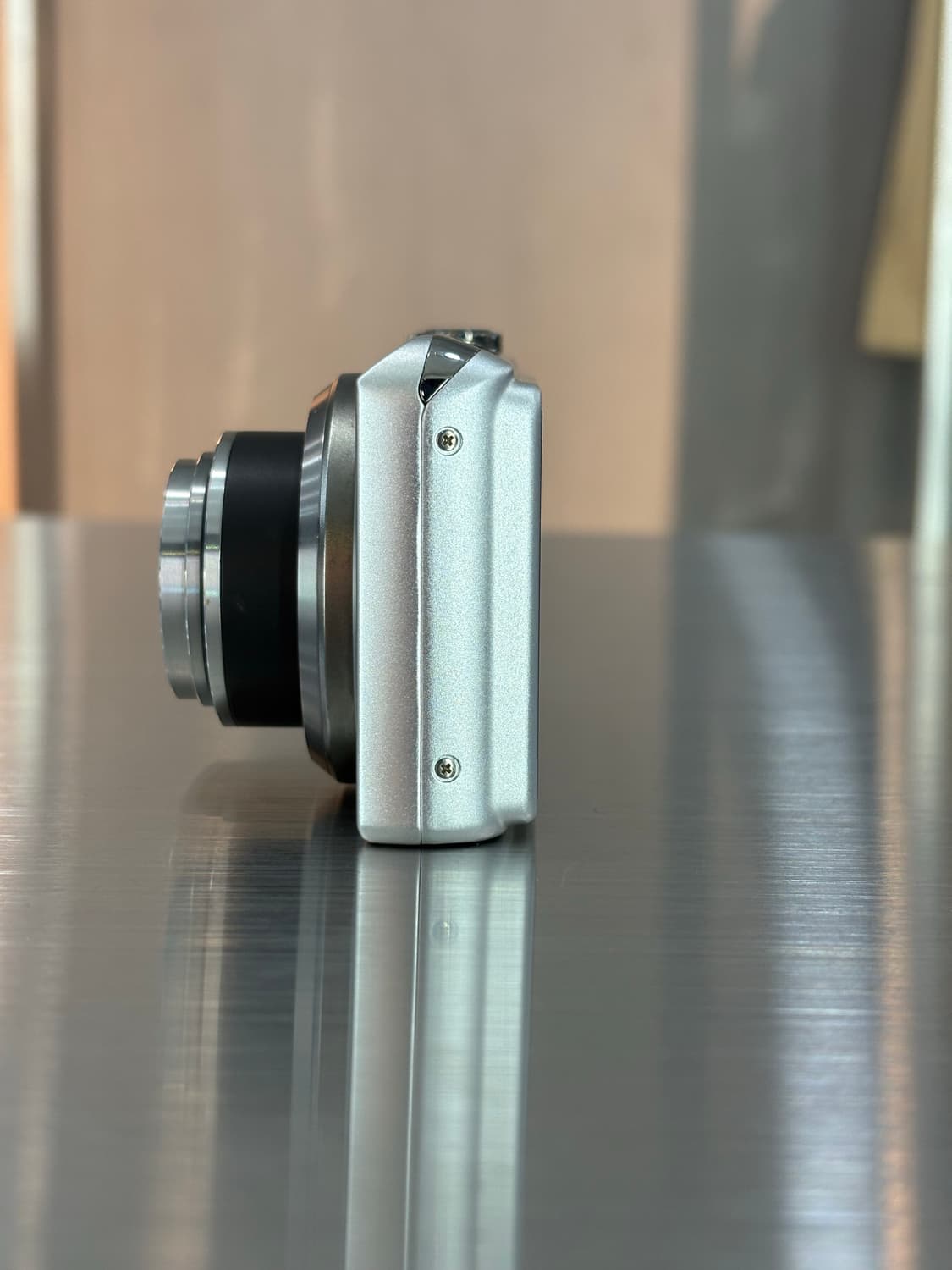 날짜표시)카시오 엑슬림 zs-160 실버 빈티지디카 상품이미지4