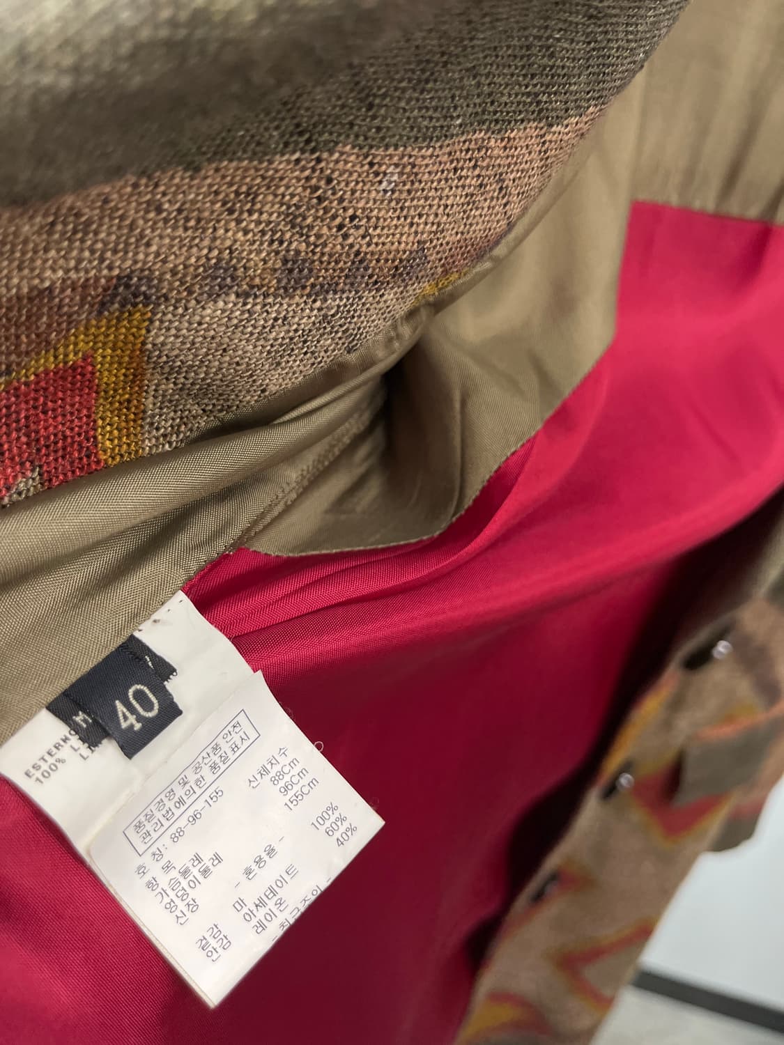 여) 에트로 웨스턴 린넨코트  상품이미지8