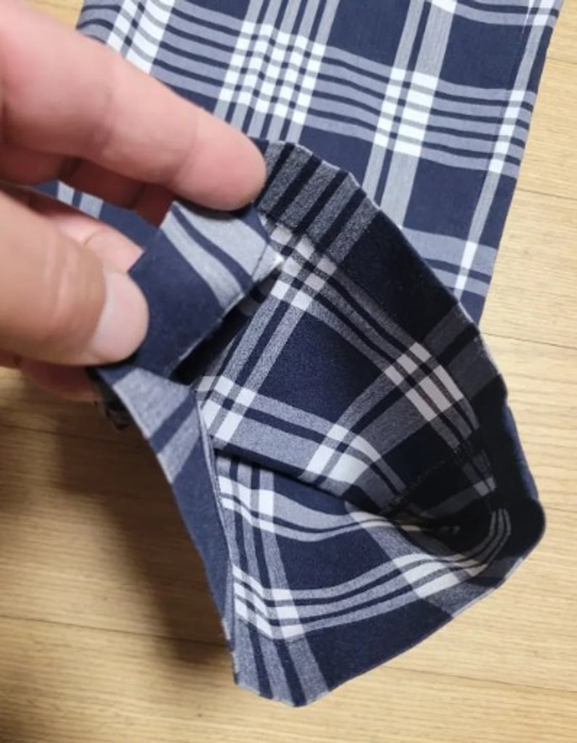 루이까스텔 골프 체크여름바지 90사이즈 상품이미지4