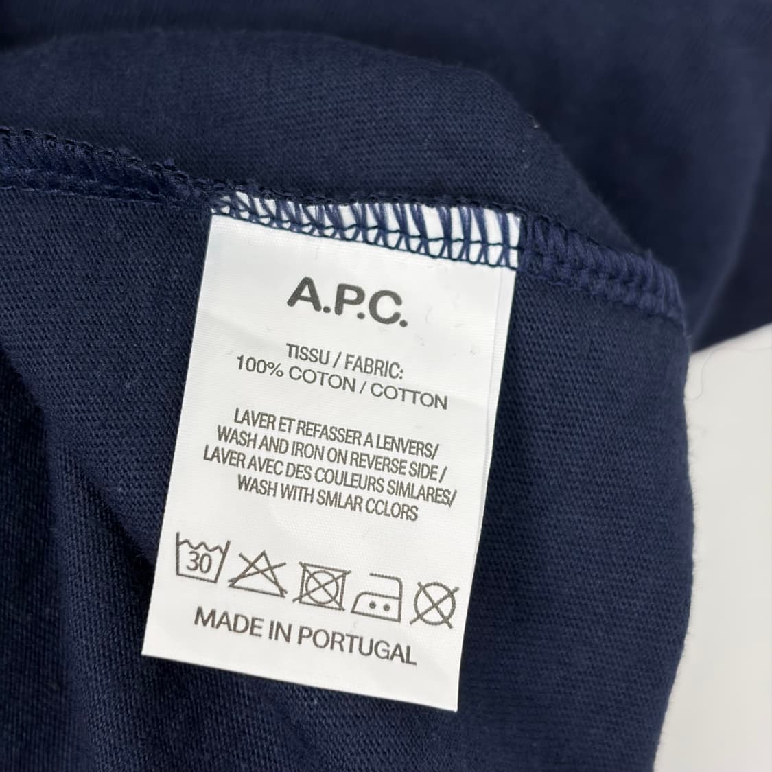 Apc 아페쎄 로고 반팔 티셔츠 상품이미지5