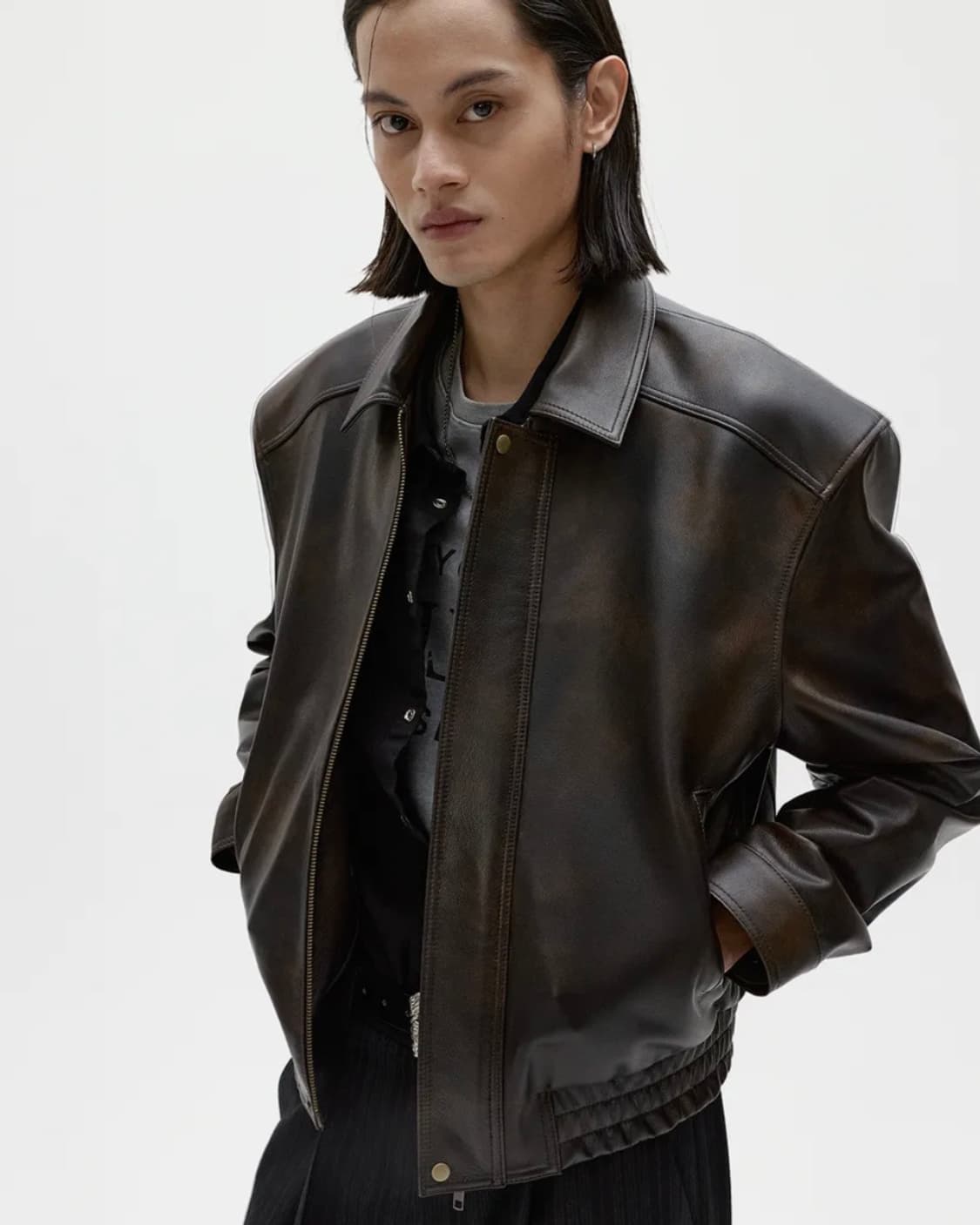 엘무드 헥터 고트 레더 46사이즈 상품이미지1