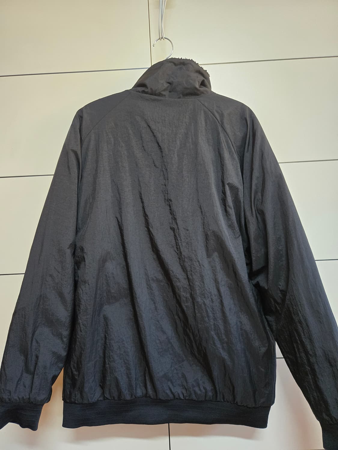 나이키 블랙 화이트 빅스우시 리버시블 뽀글이 집업 상품이미지6