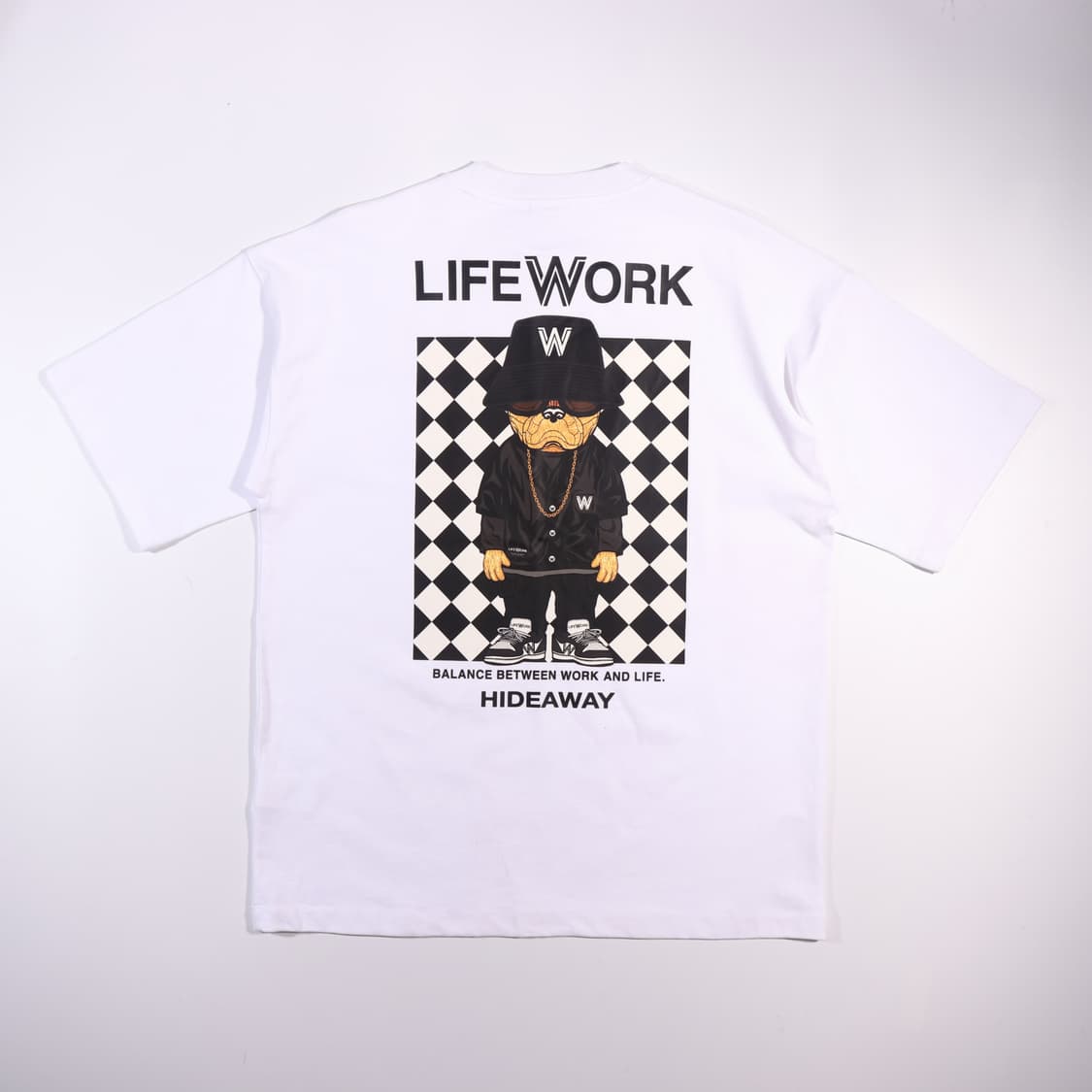 LIFEWORK 프린팅 반팔티셔츠 B665 상품이미지6