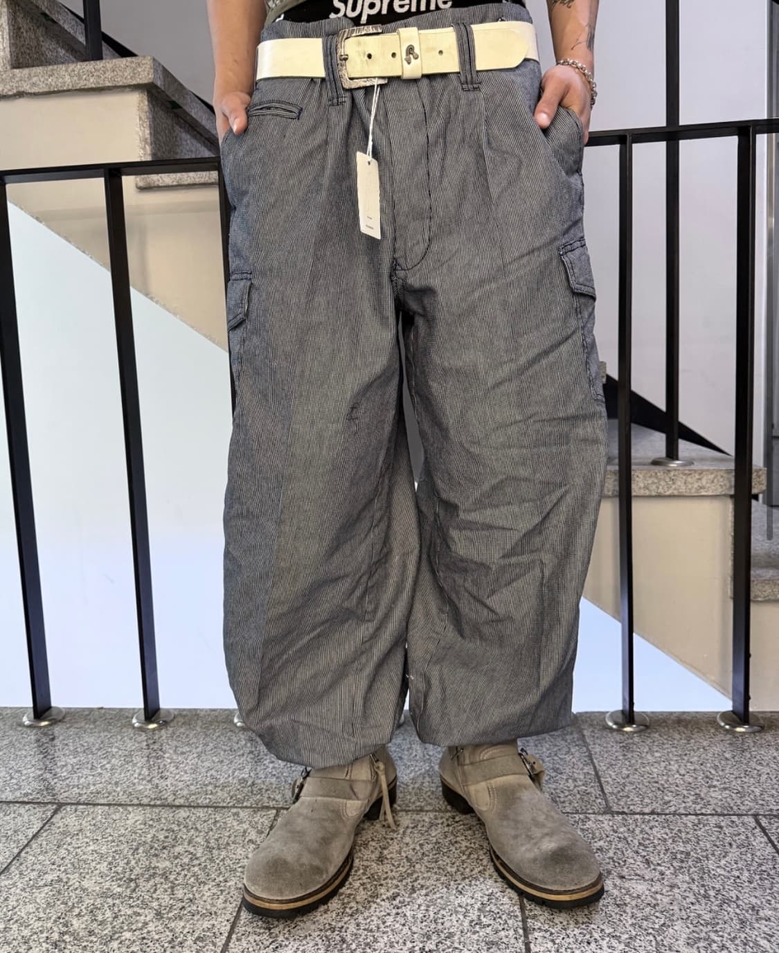 hikory wide pants 상품이미지1