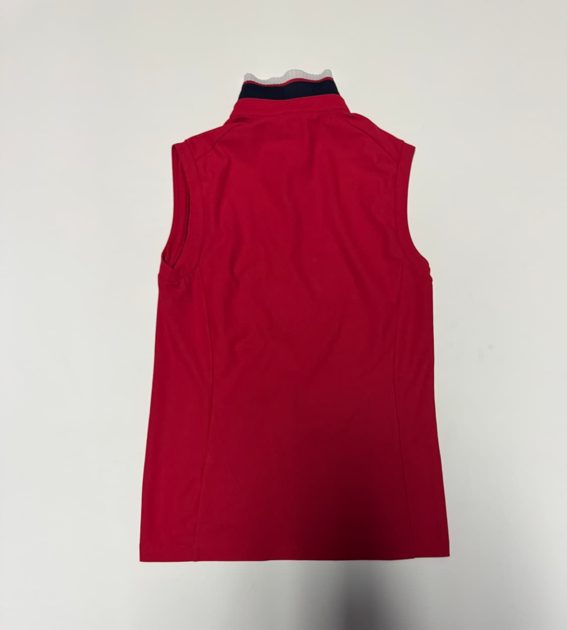 여성 빈폴 기능성 민소매 나시 티셔츠 레드 90 상품이미지2
