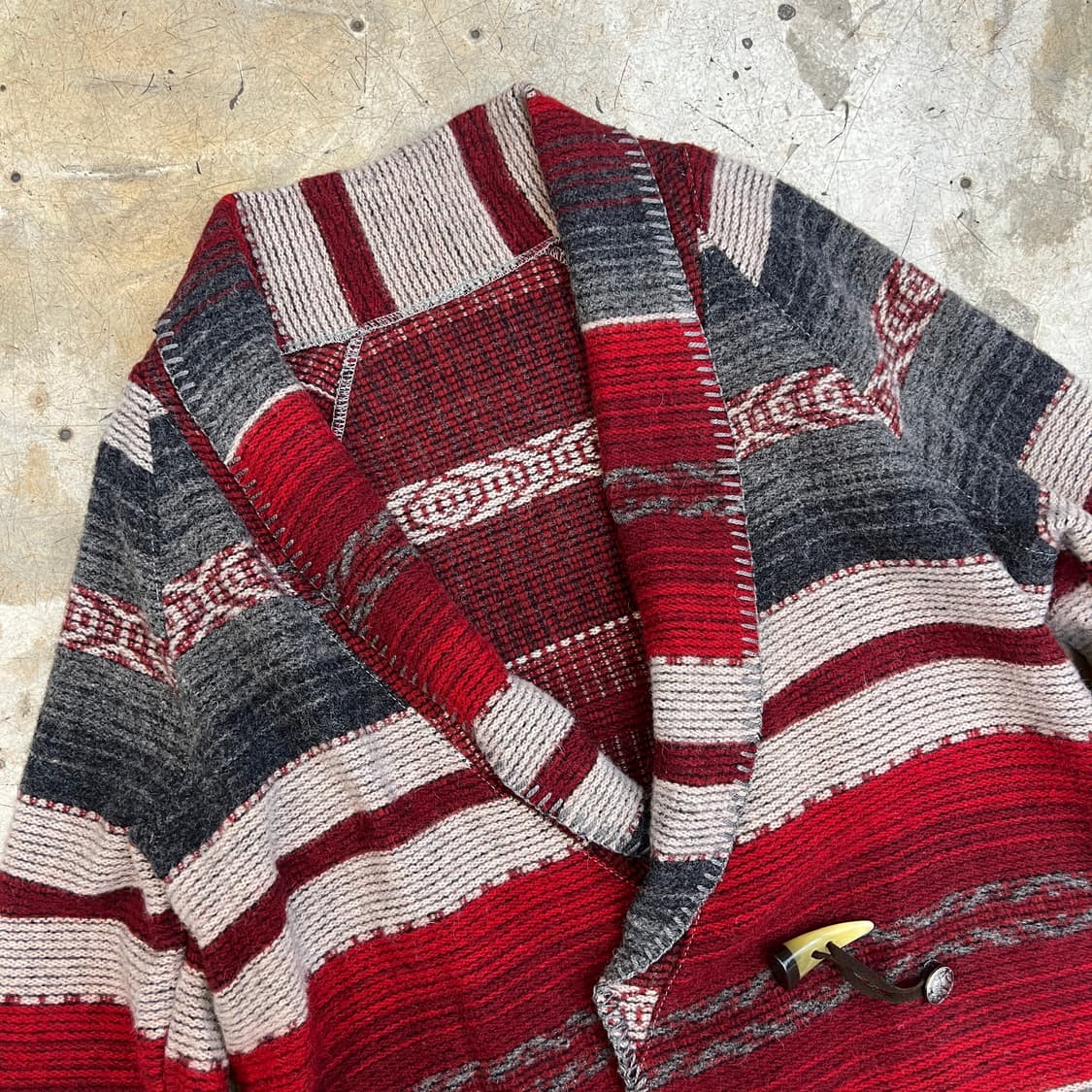 Johnson woolen mills 아즈텍 코트 상품이미지2