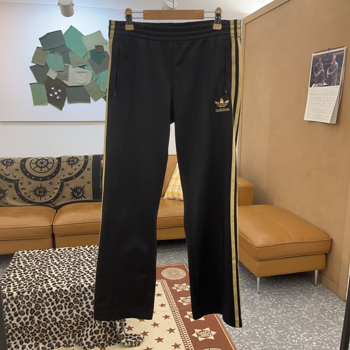 아디다스 올드스쿨 Y2K 파이어버드 검골 트랙팬츠 85 C08873 상품이미지3