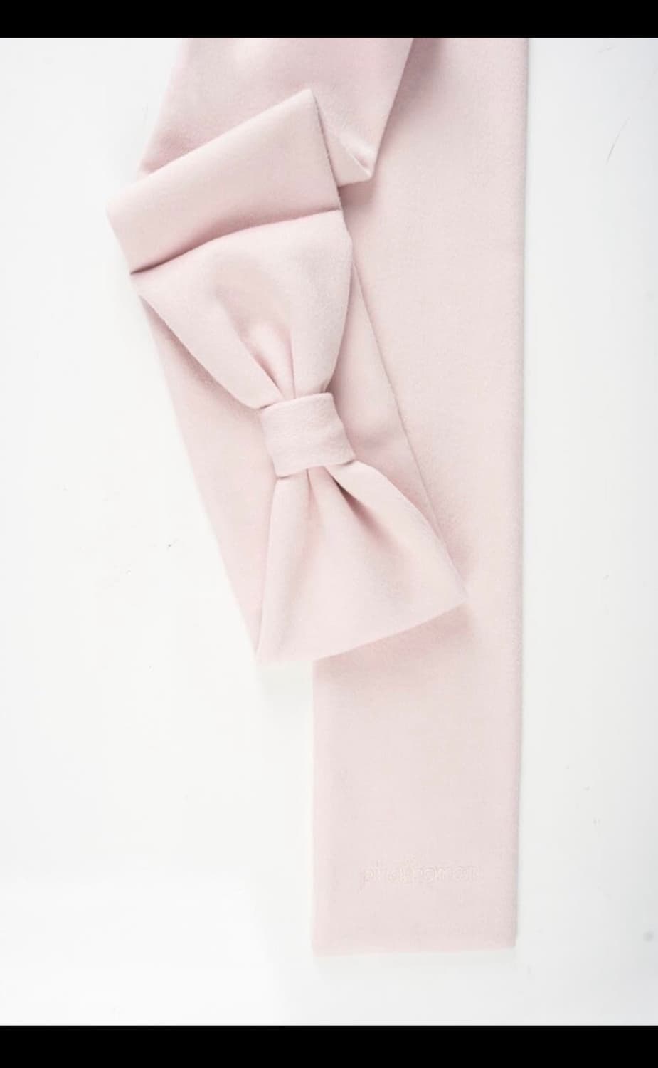 핀쿠노마루 베이비핑크 머플러 상품이미지3