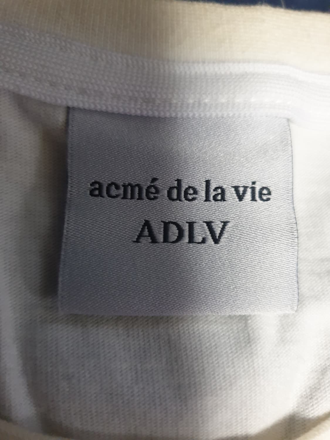 (18ss) 아크메드라비 베이비 페이스 백 레터링 반팔티 (2사이즈) 상품이미지3