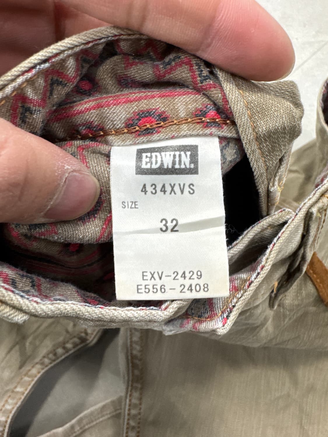 에드윈 치노 팬츠 32 상품이미지6