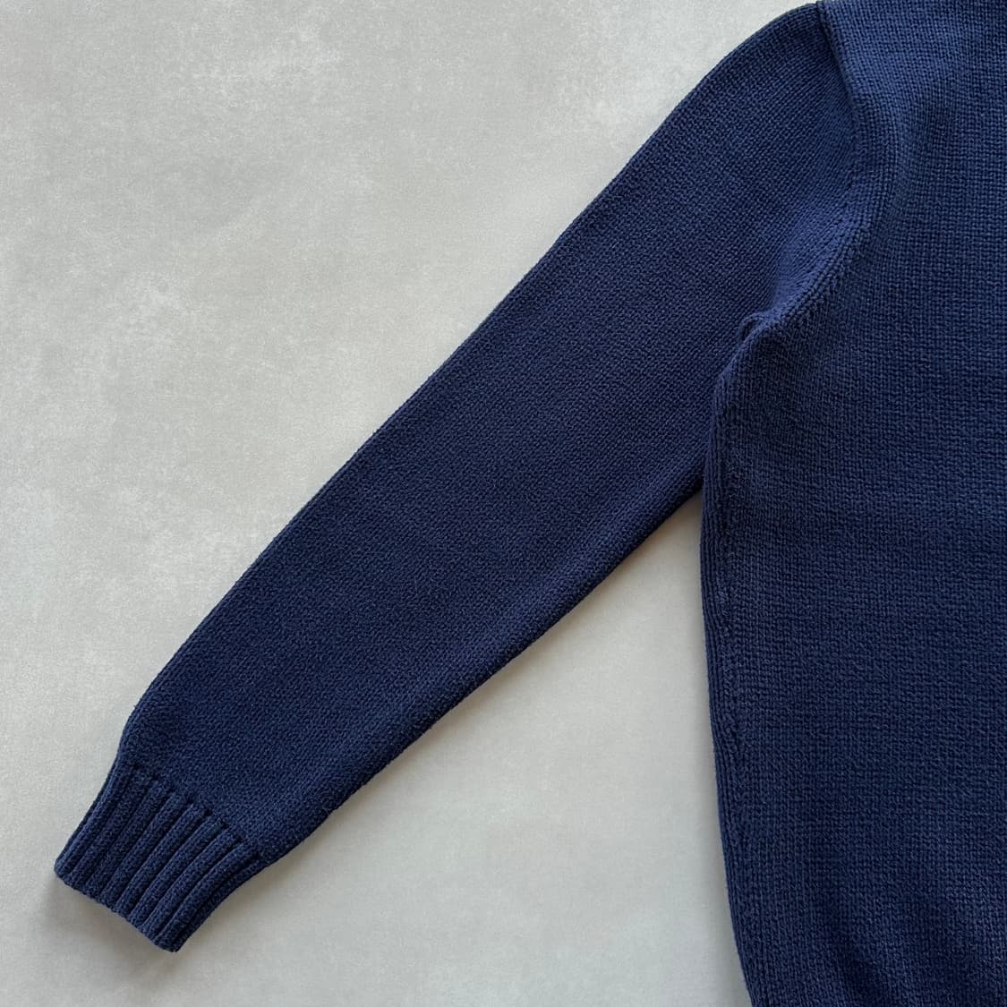 [M]폴로 랄프로렌 라운드넥 코튼 니트 네이비 상품이미지5