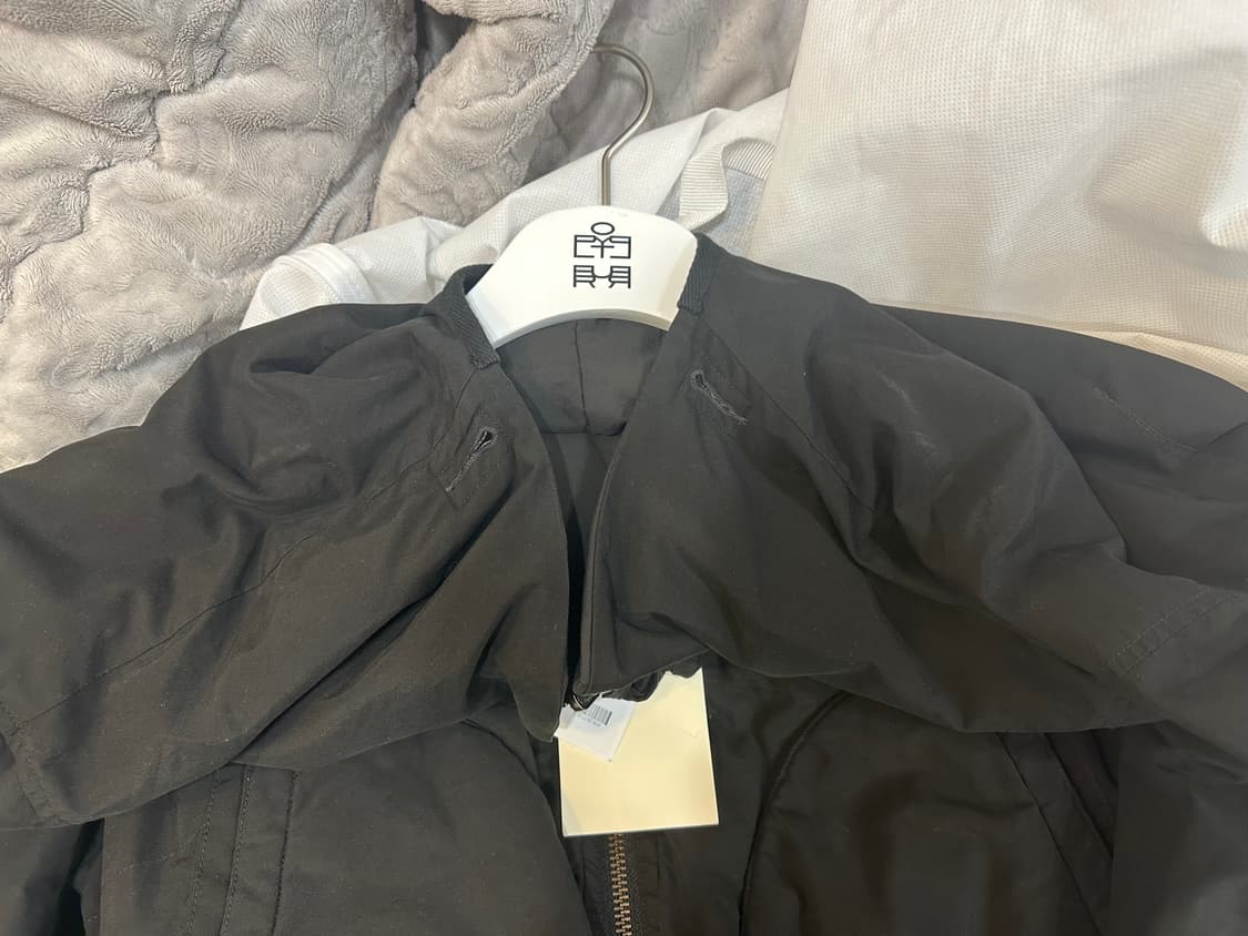 [4] 폴리테루 리버시블 행크 라이너 자켓 유즈드 블랙 상품이미지2