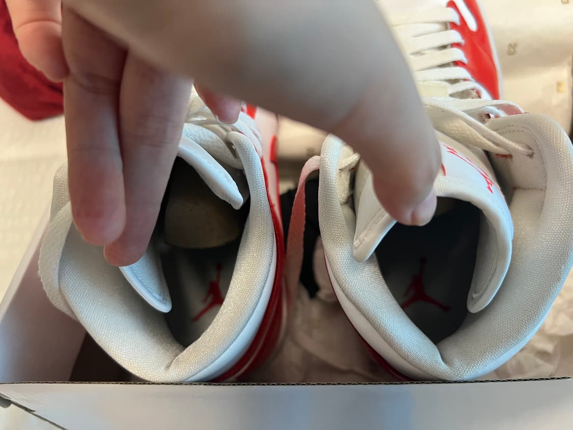 W 조던1 미드 하바네로 레드 260  상품이미지5