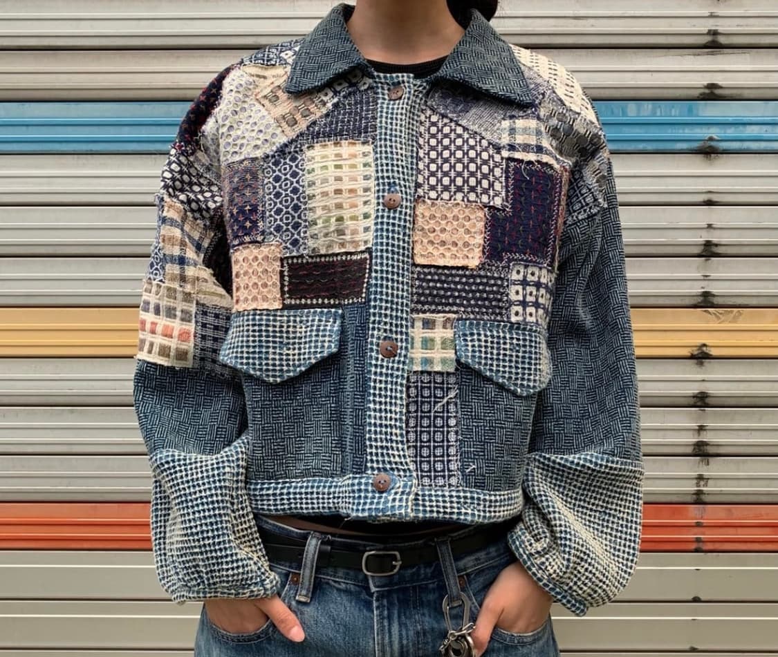 패치워크 자켓 상품이미지4