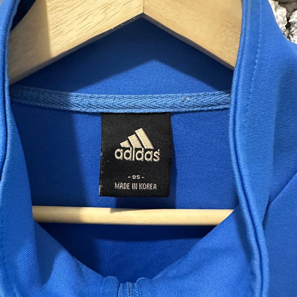 아디다스 삼선 블루 트랙탑 져지 상품이미지6