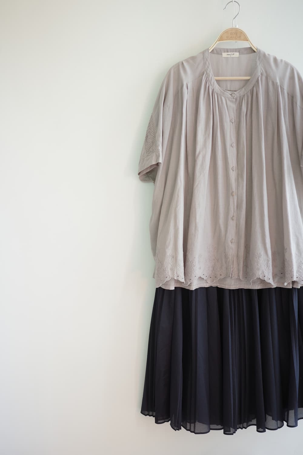 studio CLIP 
• 아사코튼 셔츠 블라우스 상품이미지2