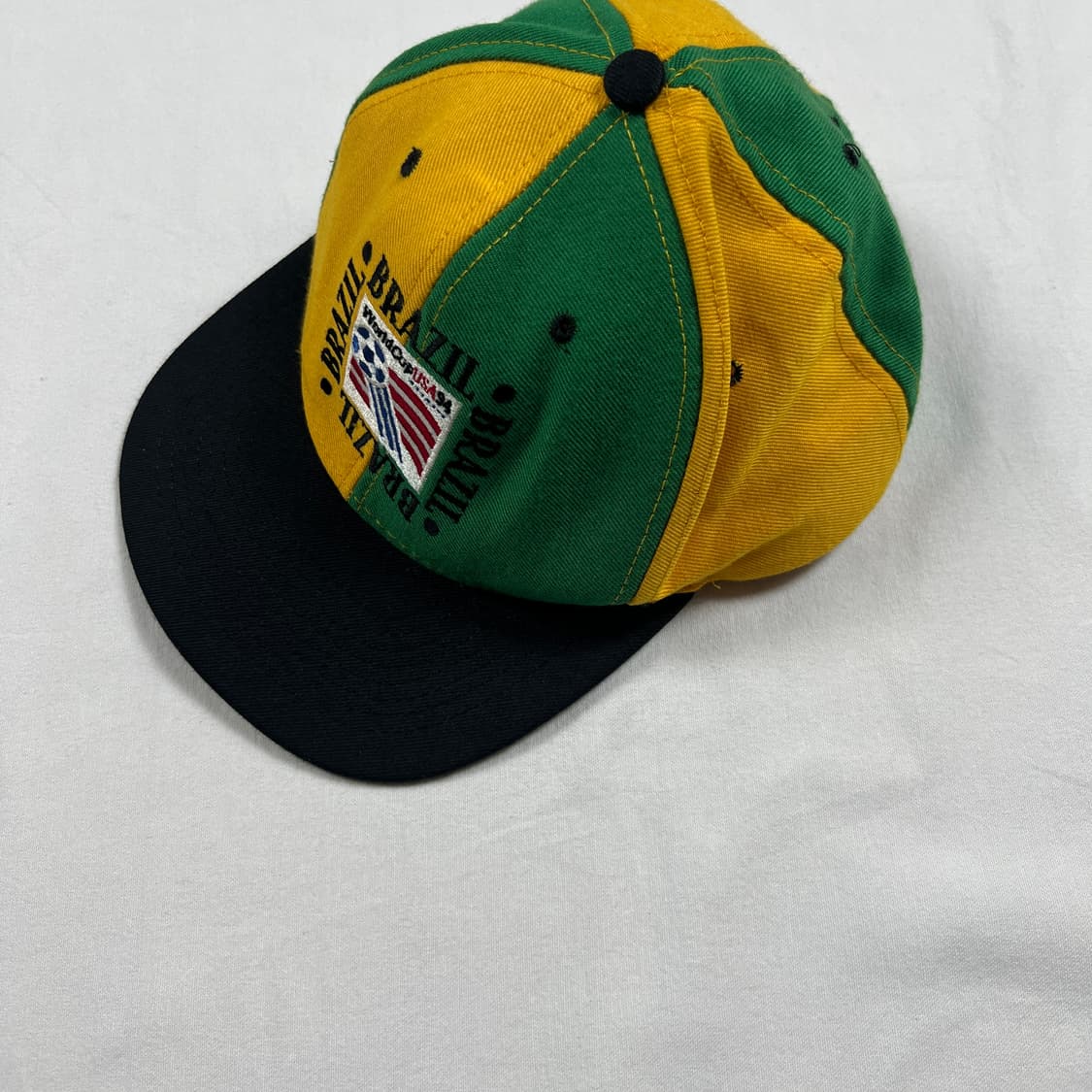 90‘s 91년도 usa 94 월드컵 브라질 캡 모자 상품이미지2