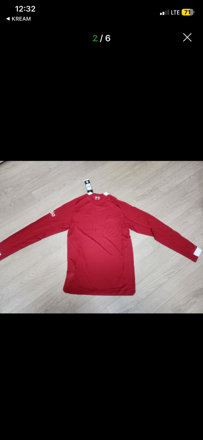 아이다스 리버풀 어센틱 긴팔 m 상품이미지4