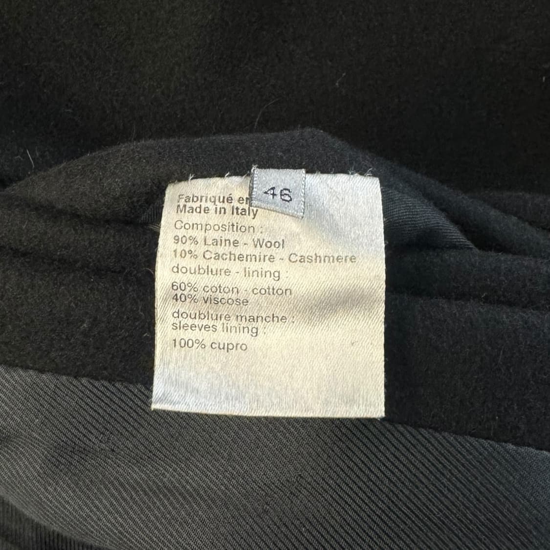 디올 옴므 by 에디 슬리먼 06AW 더블 브레스티드 피코트 상품이미지8