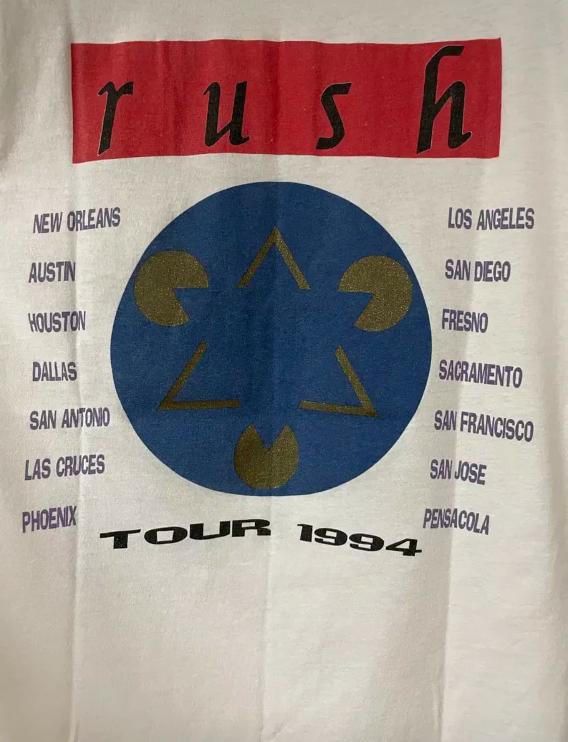 러쉬 90s 밴드티 상품이미지4