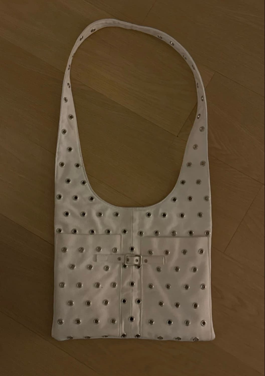 Gimaguas 기마구아스 화이트 캔버스백 숄더백 크로스백 상품이미지8