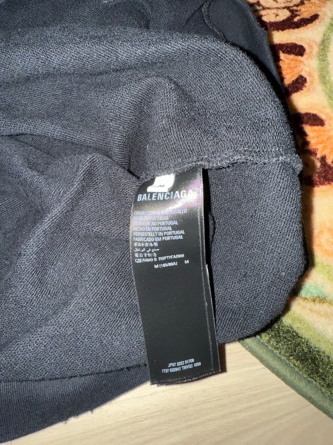 발렌시아가 BB로고 후드티  상품이미지2