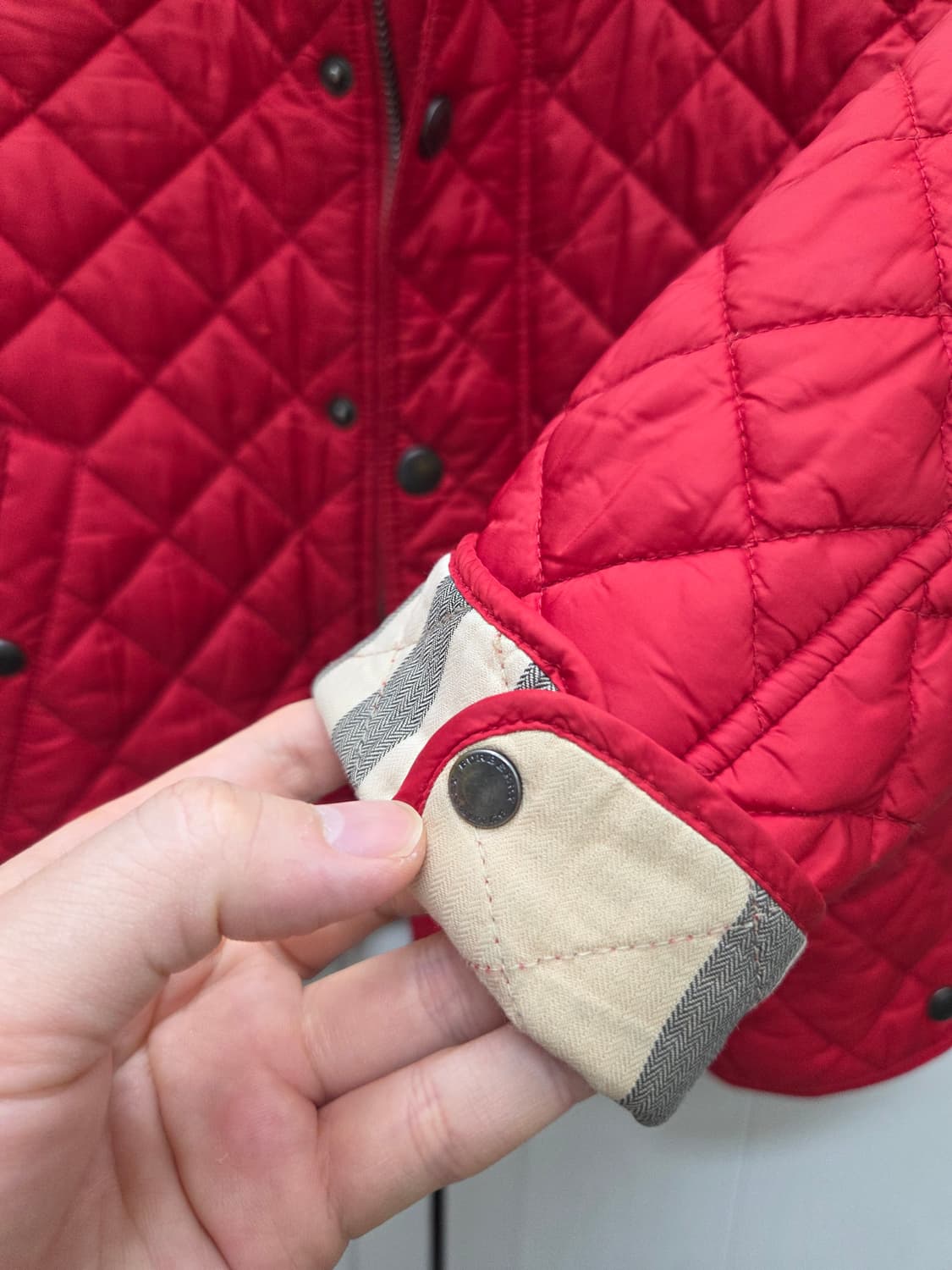 버버리 키즈 퀼팅 자켓 상품이미지5