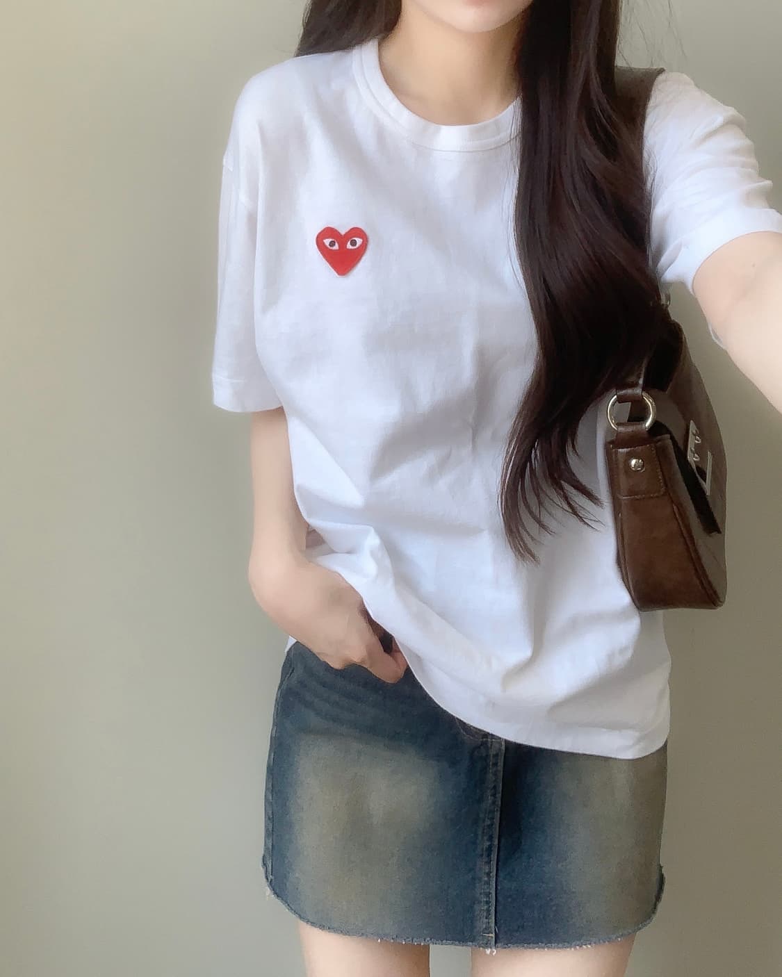 꼼데가르송 반팔티 상품이미지1