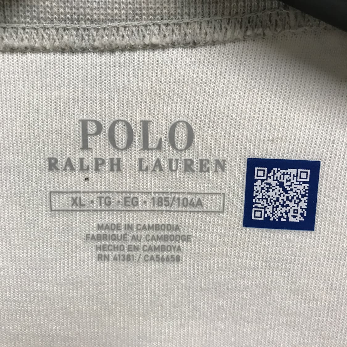 폴로 랄프로렌 맨투맨 그레이 XL 상품이미지5