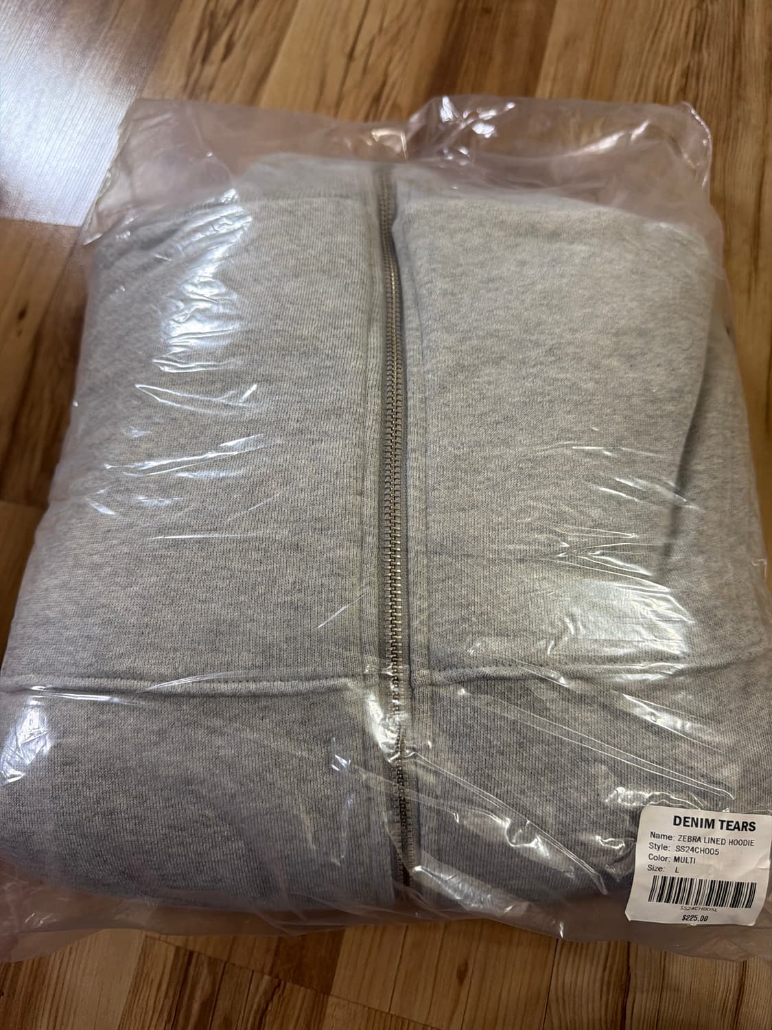 데님 티어스 지브라 리버서블 후드 집업 상품이미지3