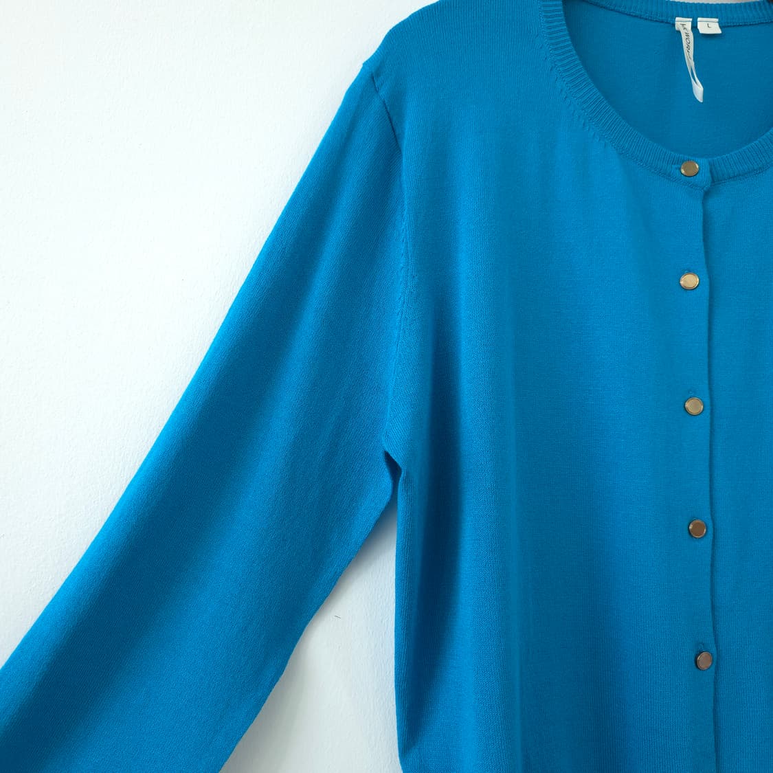 HK WORKS LONDON 블루 니트 가디건 상품이미지6