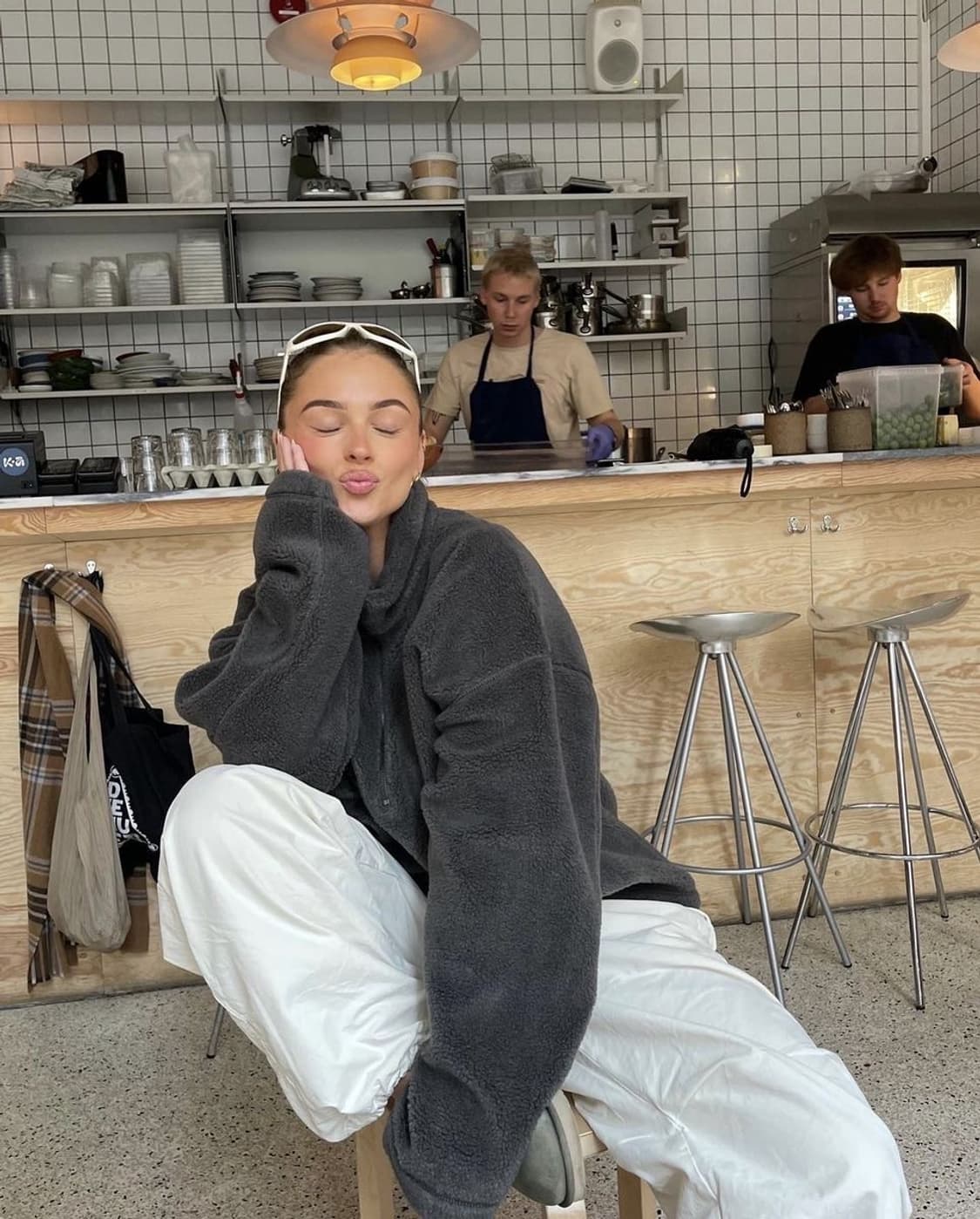  LLBean 엘엘빈 신칠라 USA 플리스 자켓 XL (105-107) 상품이미지8