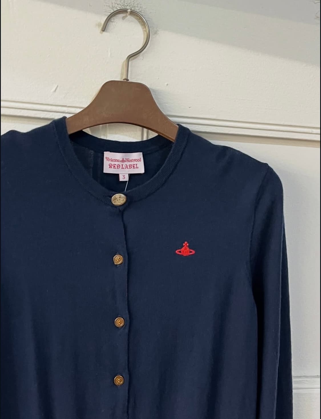 비비안 웨스트우드 라운드넥 가디건 상품이미지5