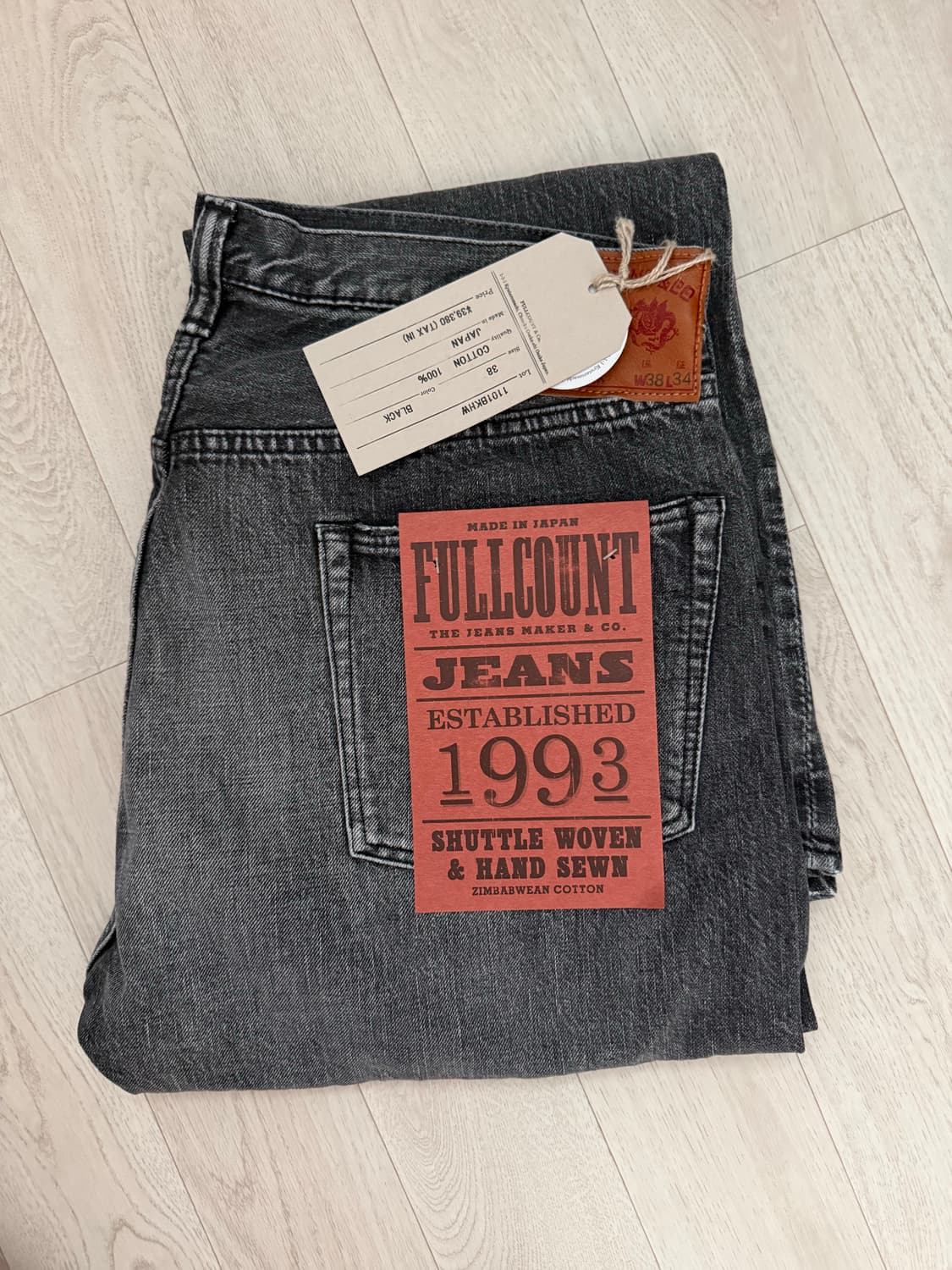 [38] 풀카운트 다트포드 1101bkhw 새제품 상품이미지2