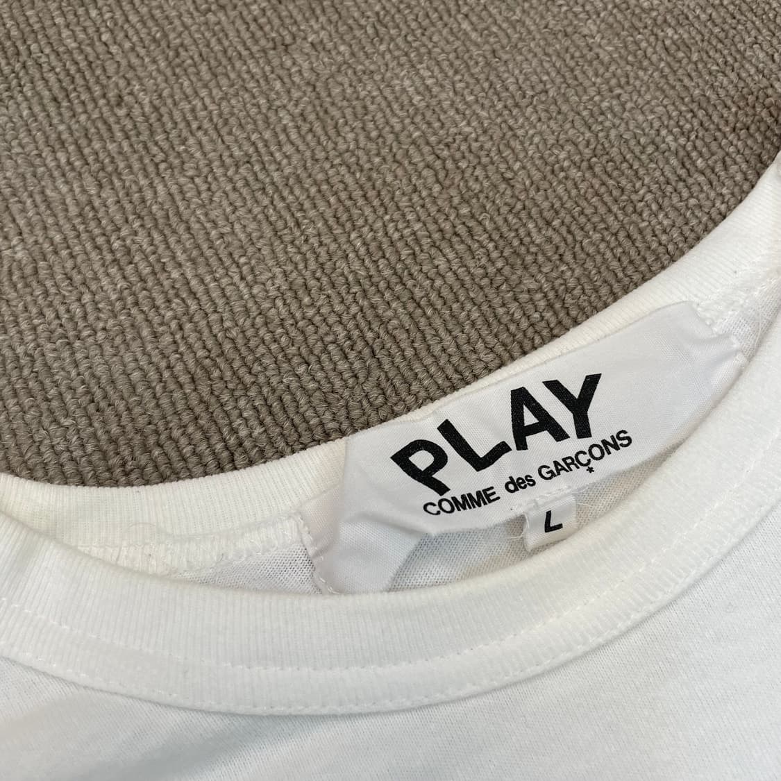 comme des garcons play 꼼데 플레이 티셔츠  상품이미지2