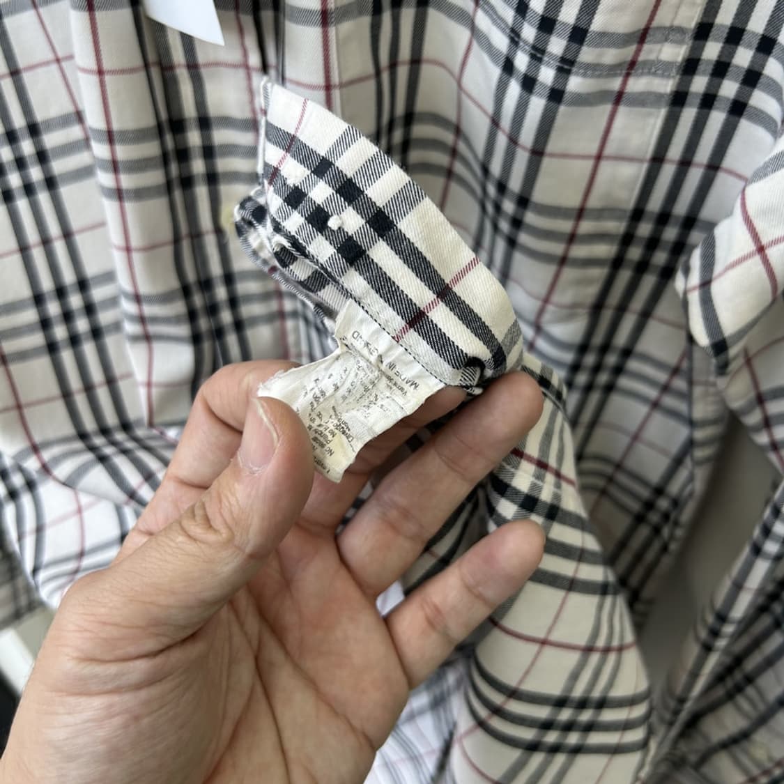 15156 - 버버리 노바체크 셔츠  상품이미지4