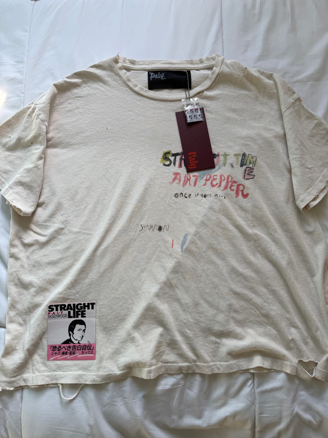 [L] paly hollywood 반팔 티셔츠 상품이미지1