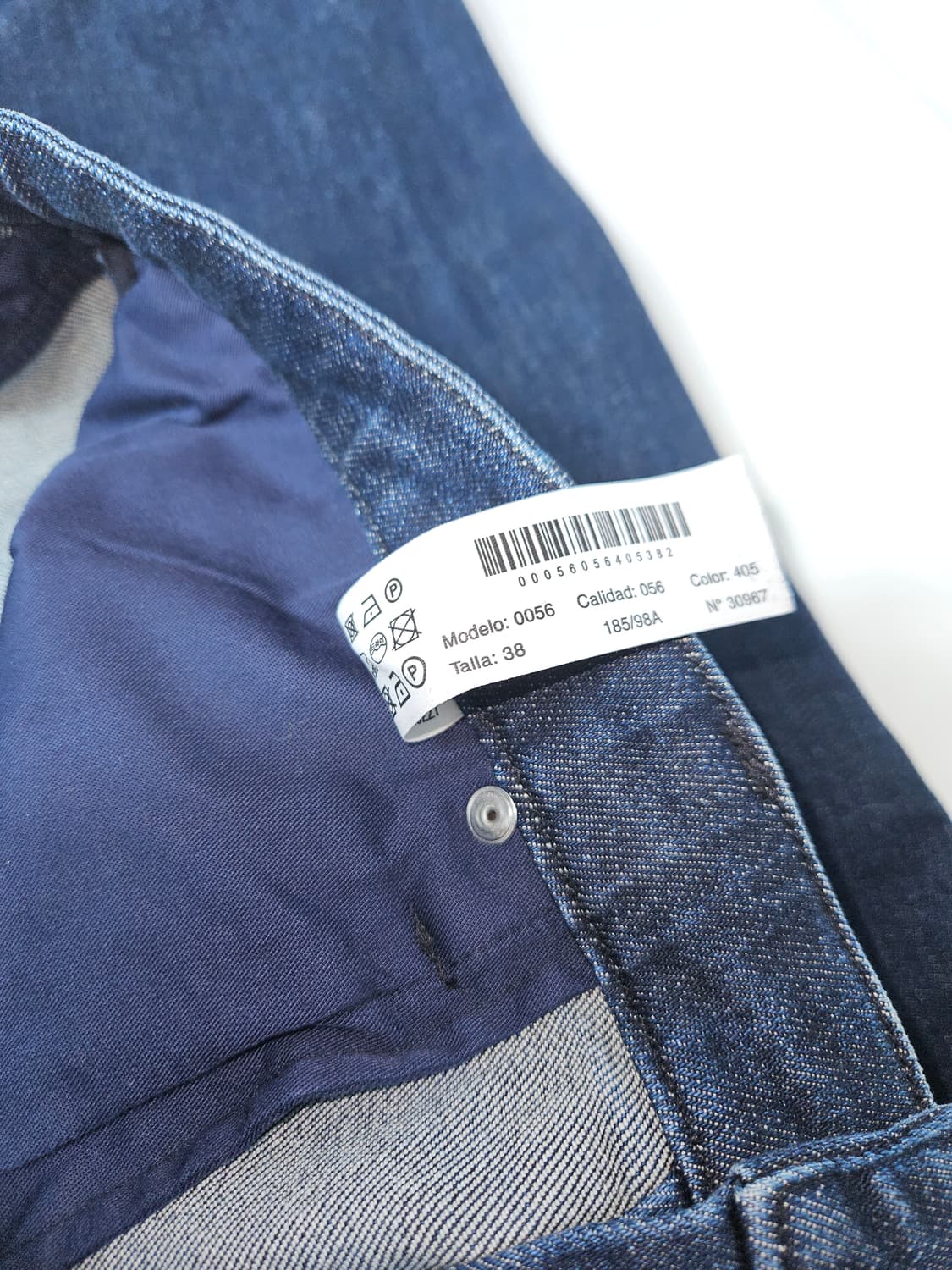 마시모두띠 옴므 청바지 데님팬츠 진 가죽패치 38 상품이미지6