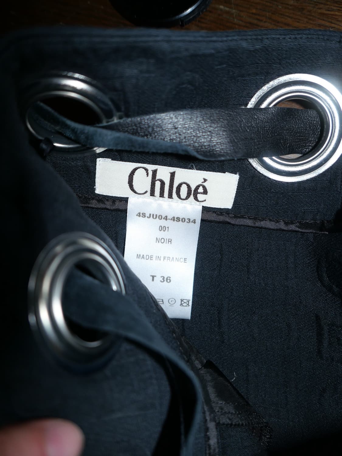 Chloé 2004 SS Eyelet Skirt 상품이미지3