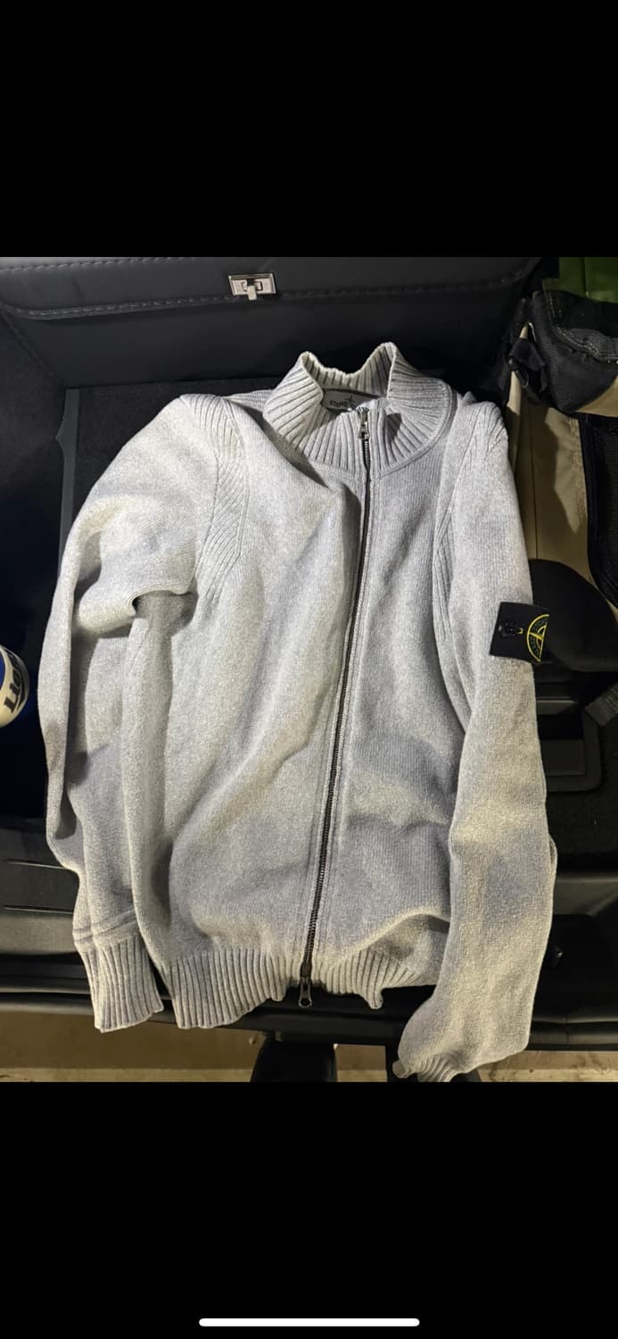 정품 스톤아일랜드 니트 집업 가디건 95 상품이미지1