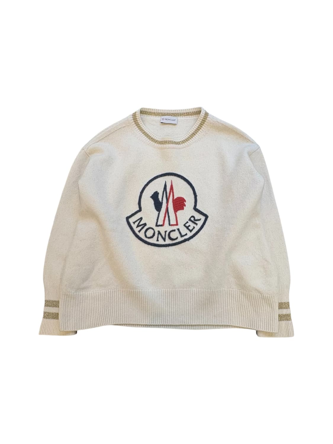 몽클레어 로고 울 니트 상품이미지1