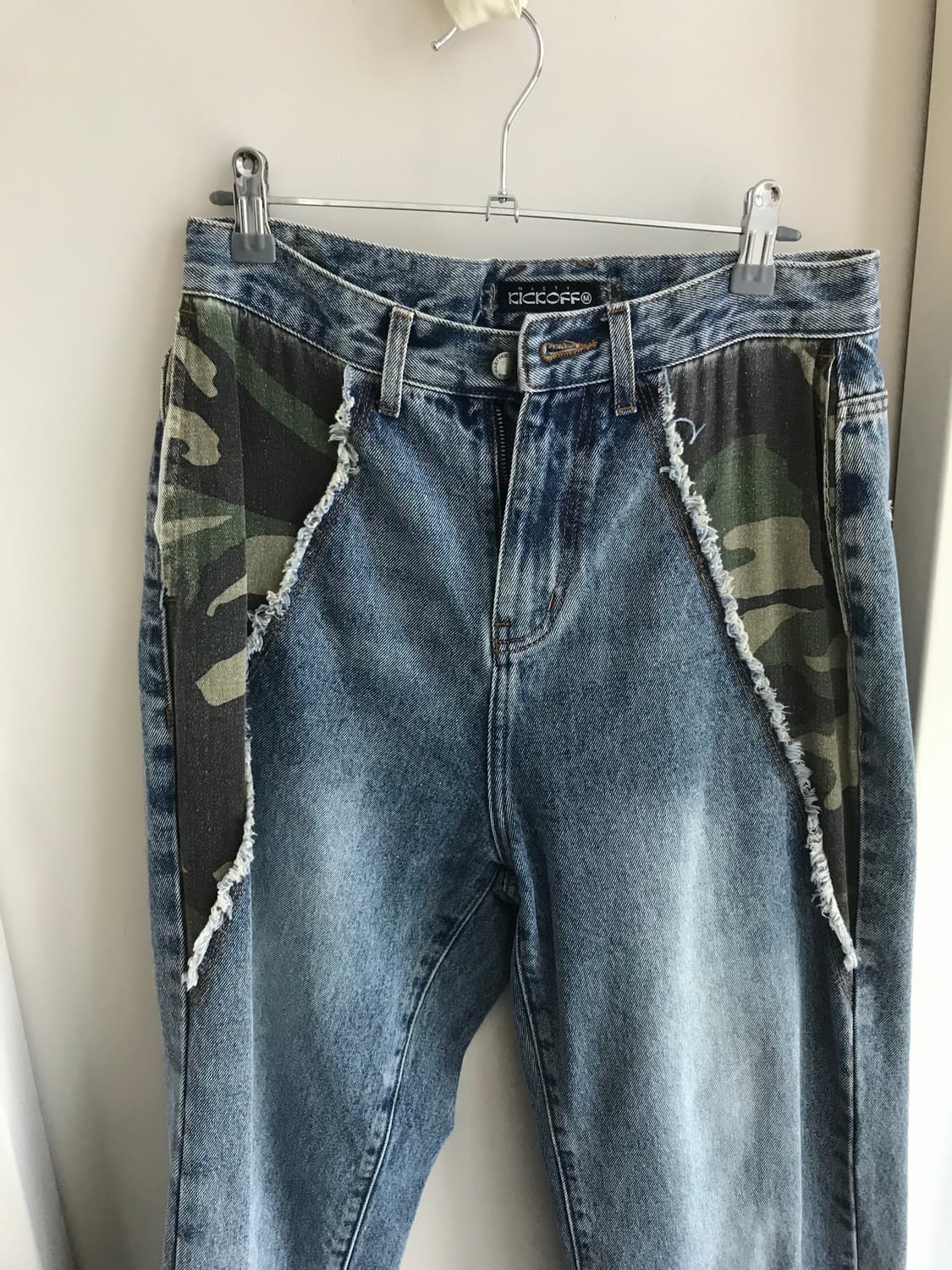 네스티킥 카모 포인트 데님 M 상품이미지2